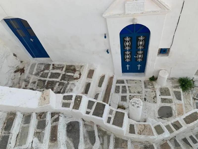 Windhouses Serifos Esterno foto